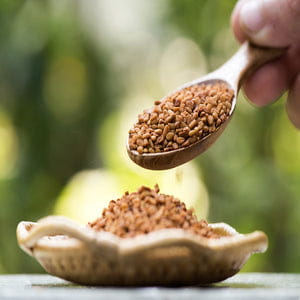 Fenugreek extract as ingredient.